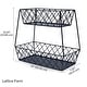 preview thumbnail 4 of 5, Mikasa Gourmet Basics Lattice Farm 2-Tier Basket