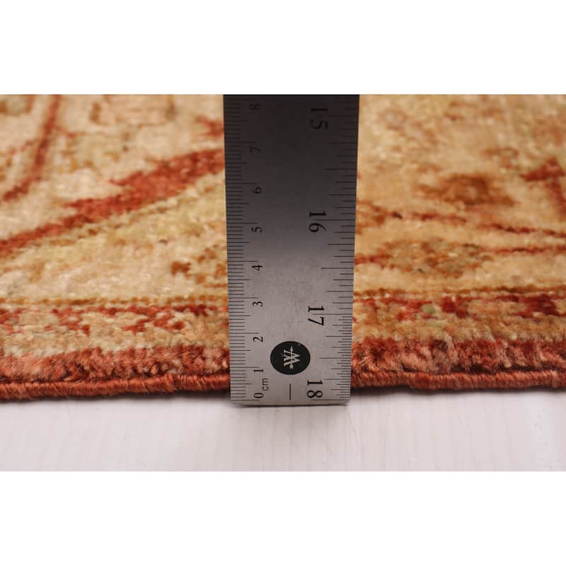 ECARPETGALLERY Hand-knotted Chobi Finest Copper Wool Rug - 5'11 x 8'10