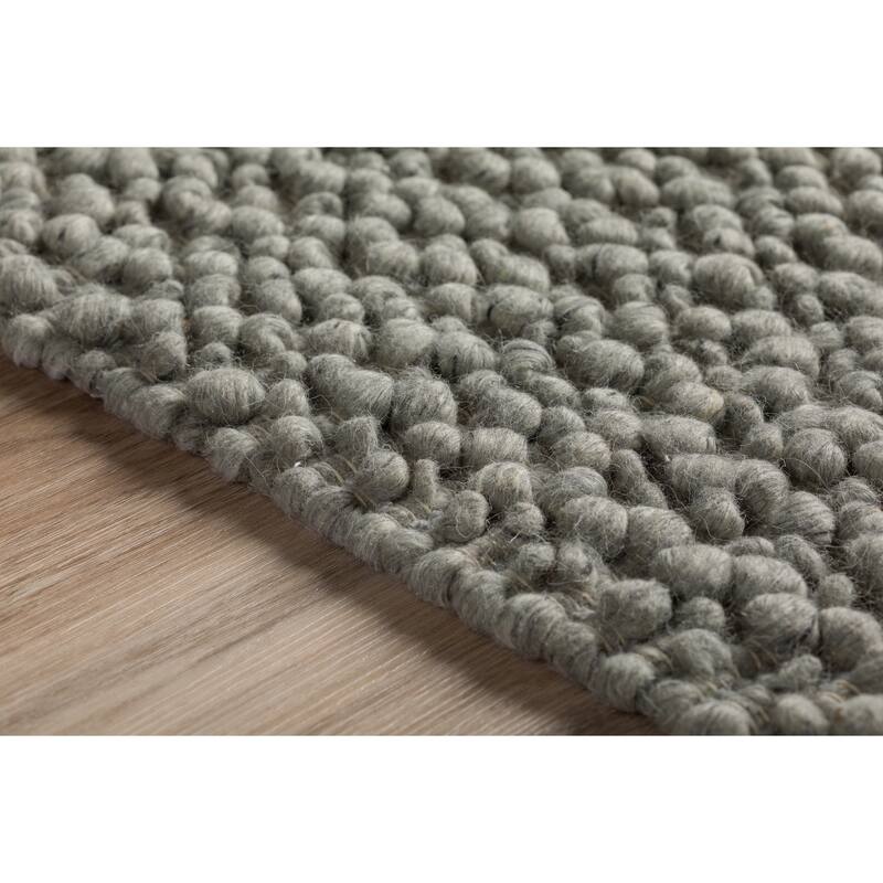 Addison Boulder Chunky Hand-loomed Wool Area Rug