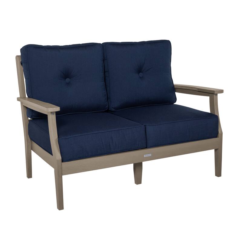 HIGHWOOD Lehigh Deep Seating Loveseat - Spectrum Indigo
