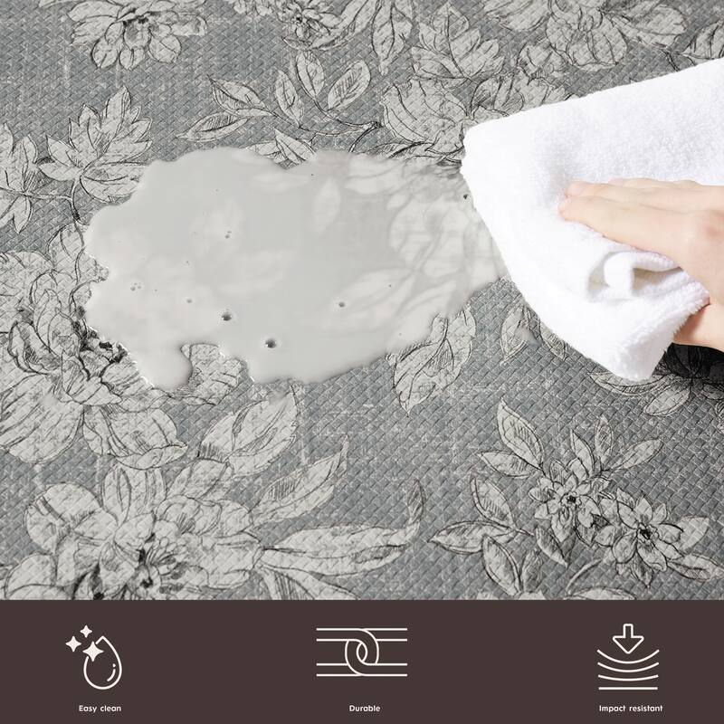 Laura Ashley Iris Wellness Mats 2 Piece Set On Sale Bed Bath