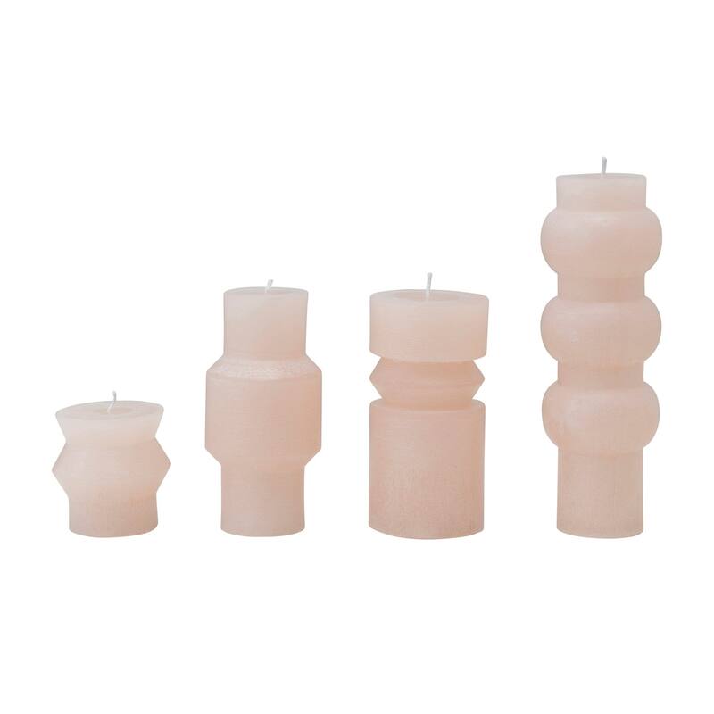Unscented Totem Pillar Candle