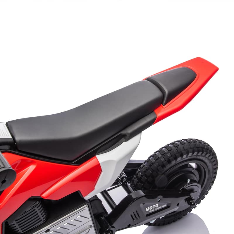 24V Kids Ride On Electric Toy Motocross Motorcycle,200W High Speed Hub Motor,Adjustable speed,For Kids Aged 5-15.