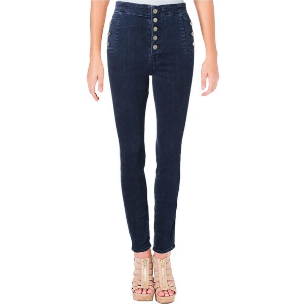 j brand button jeans