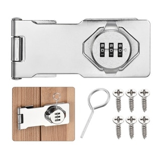 Password Hasp Locks, Cabinet Door Combination Lock, Barn Door Lock