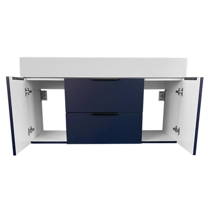 Nameeks Derin-4818-W-C Derin 48" Wall Mounted Single Basin Vanity Set
