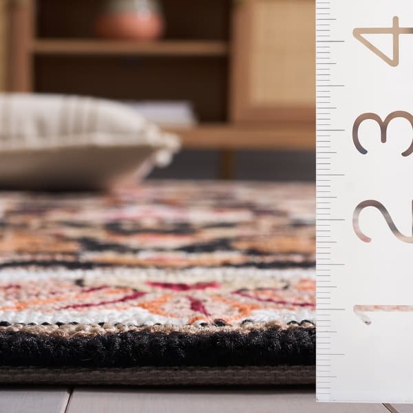 dimension image slide 0 of 3, SAFAVIEH Handmade Easy Care Deidra Oriental Rug