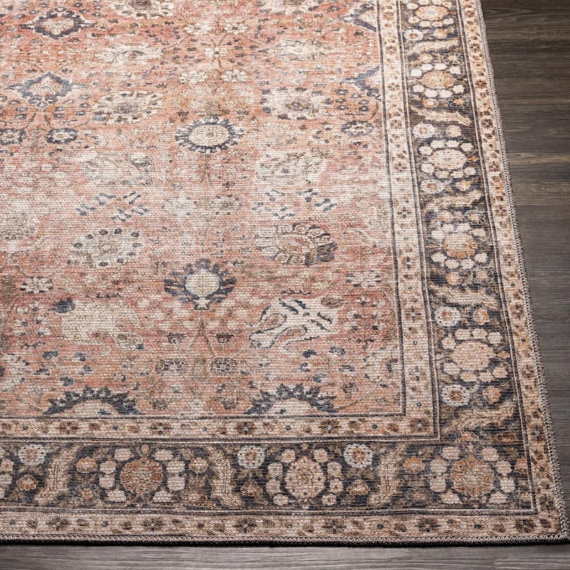 Livabliss Colin Traditional Washable Area Rug