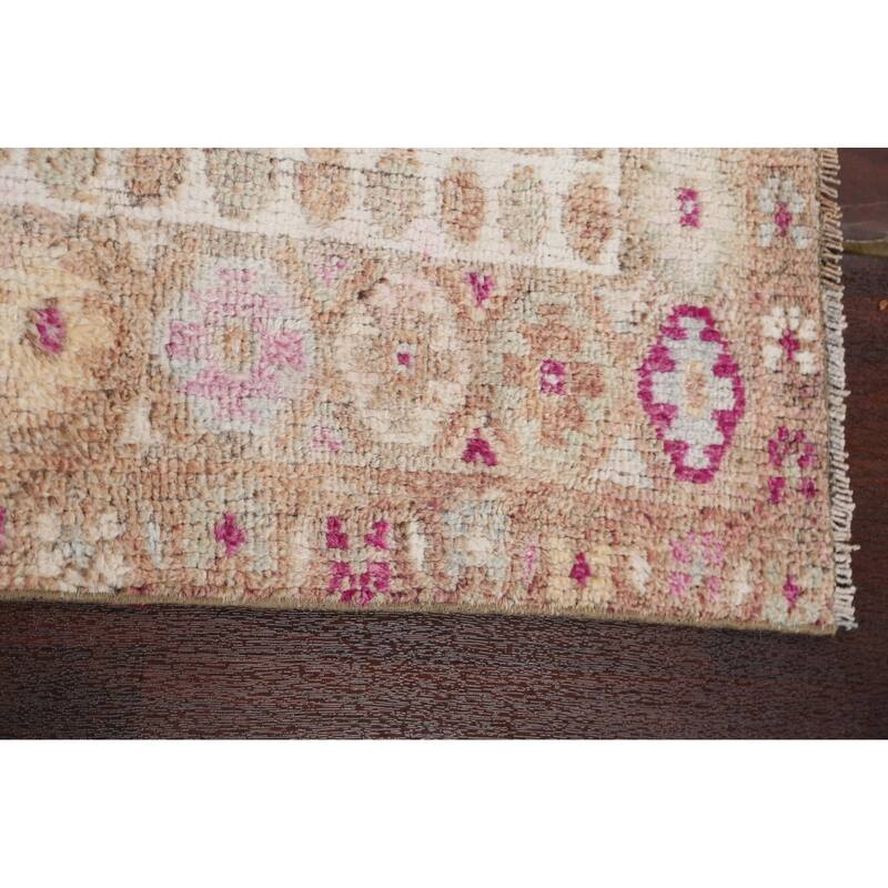 Clearance Antique Look Anatolian Oriental Wool Runner Rug Hand-knotted - 3'1" x 12'9"