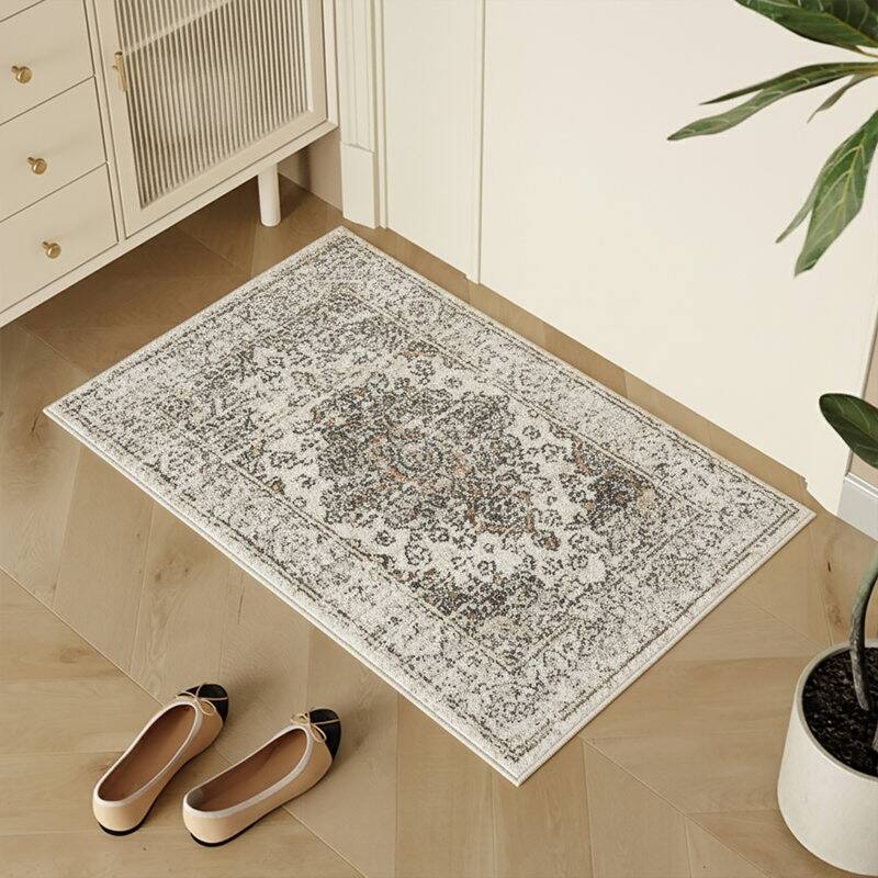 Traditional Cream/Beige Oriental Area Rug - 2*3