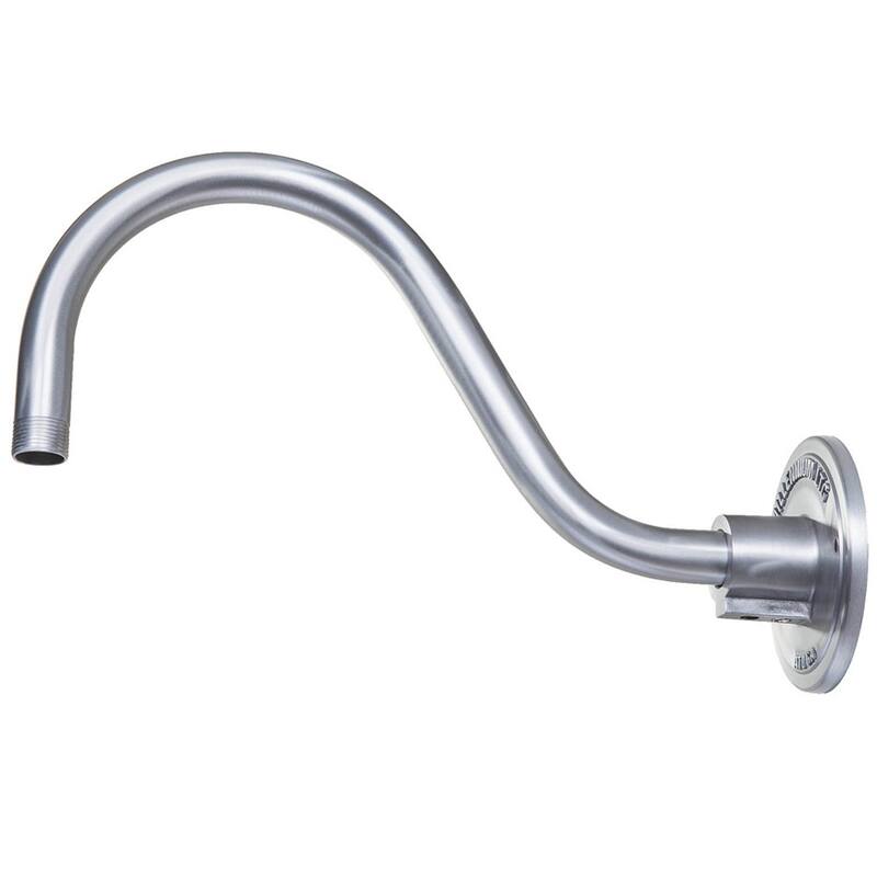 Millennium Lighting R Series 14-1/2" Long Goose Neck Stem - Aluminum