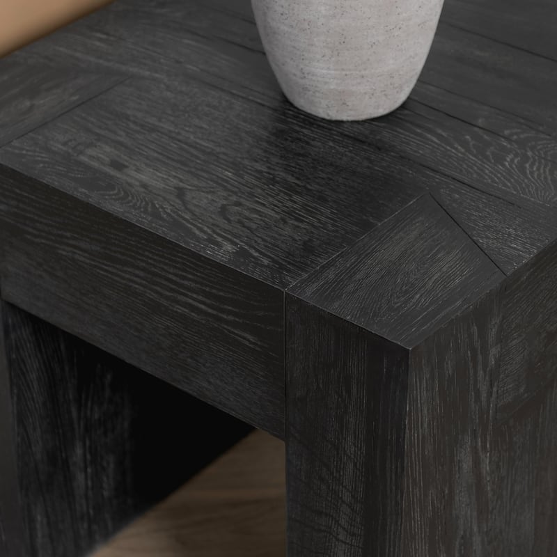 Classic Home Bristol Cracked Oak 24" End Table