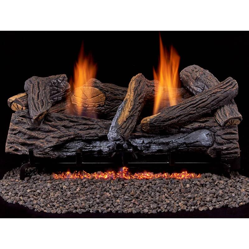 Duluth Forge DLS-N24R-2 33,000 BTU Vent Free Natural Gas Log Set - Natural