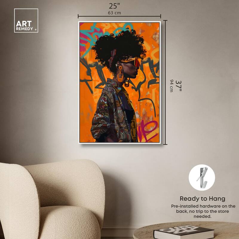 Street Wear Canvas by Art Remedy