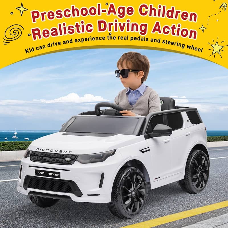 Licensed Land Rover Kids Electric Car, Ride On Car