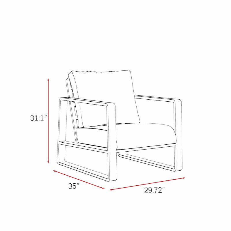 Melbourne 8-piece Fire Seating Set