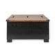 preview thumbnail 19 of 29, Modern Farmhouse Coffee Table with Hidden Interior Storage
