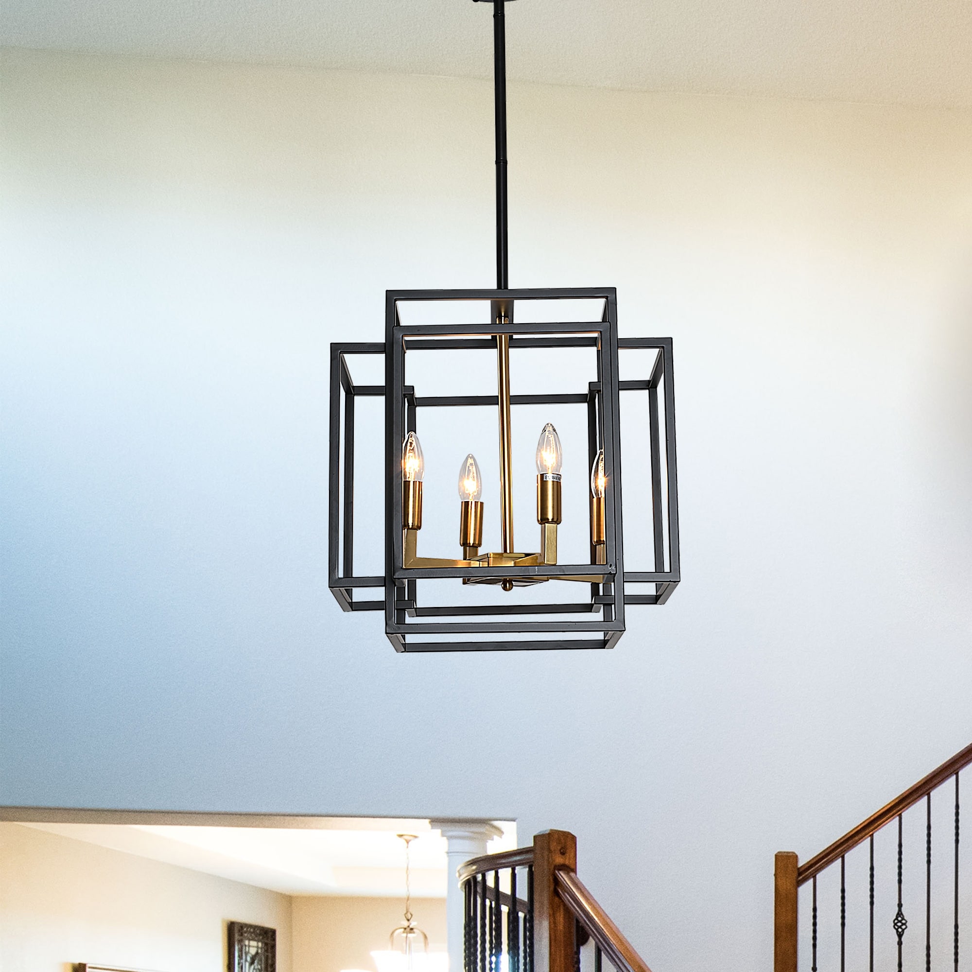 Lantern foyer light sale