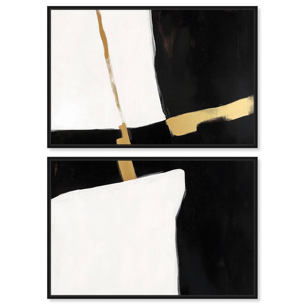 Urban Grid II Canvas Set of 2 by Art Remedy