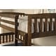 preview thumbnail 7 of 20, Somette Claire Twin Bunk Bed with Storage, Trundle and Tray Options in Rustic Walnut (Mattresses Not Included)