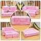 preview thumbnail 16 of 30, Grondin Kids Modular Loveseat with Ottoman, Convertible Sofa Bed with Sherpa Upholstered and Density Sponge Padding