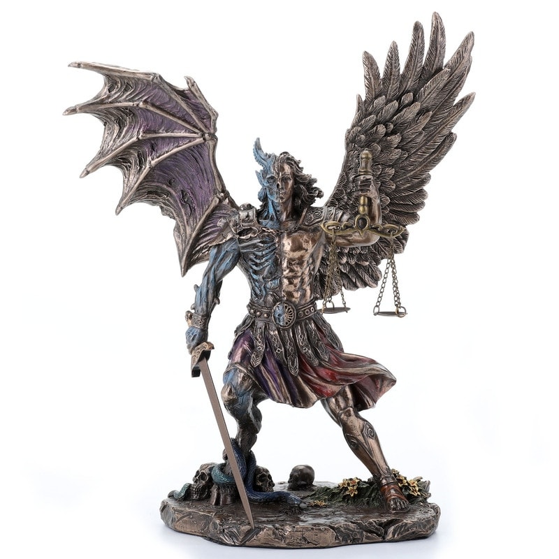 10.24 in H Judgement of the Nephilim Figurine Poly Resin