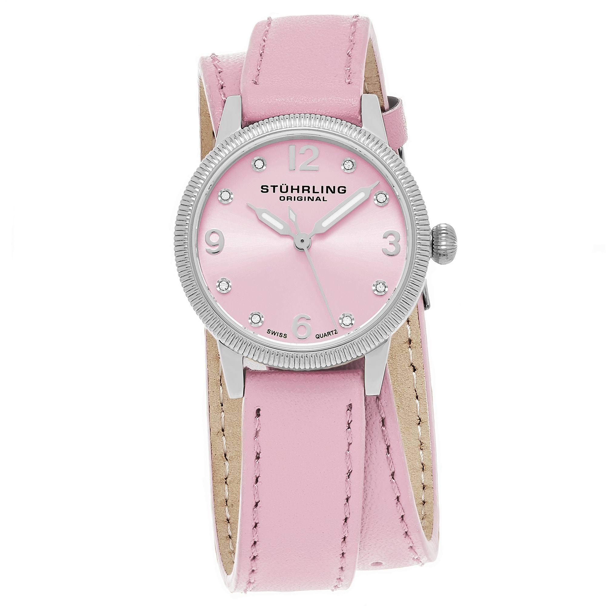 Stuhrling Vogue Quartz White Double Wrap Watch Stührling Original Women main image 2