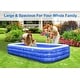 preview thumbnail 5 of 6, Q-Max Large Outdoor Inflatable Family Swimming Pool with Electric Pump