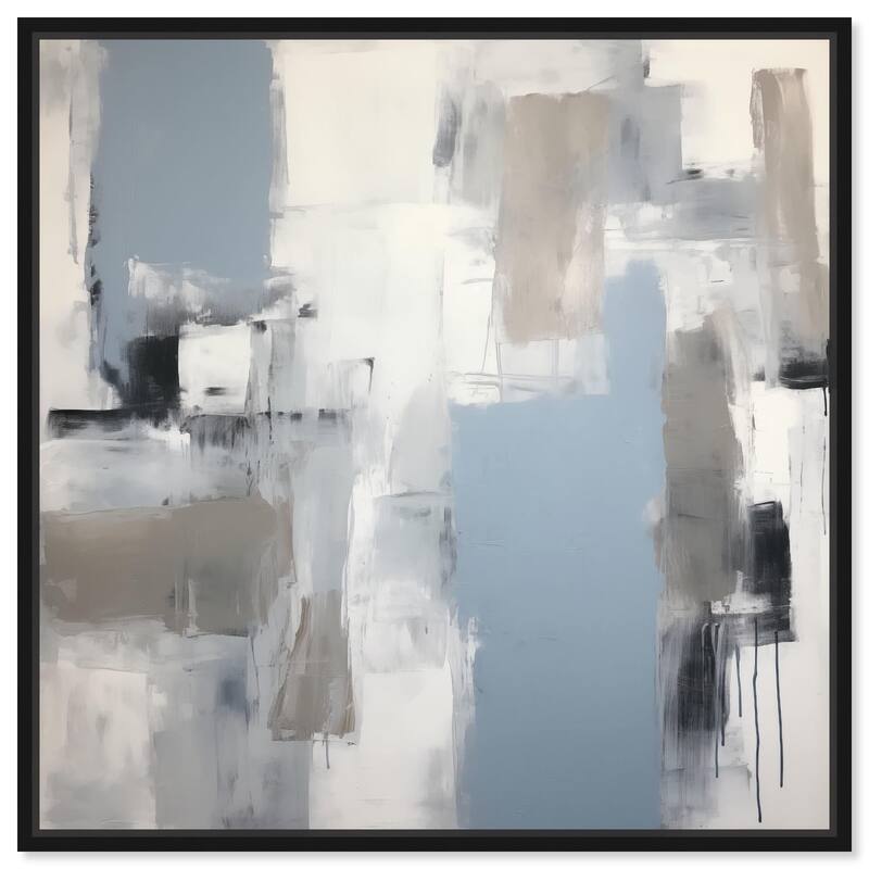 Soaring Spirit Color Canvas by Art Remedy - 16" x 16" - Black