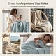 preview thumbnail 42 of 120, Madison Park Waffle Weave 100% Cotton Breathable Lightweight Blanket