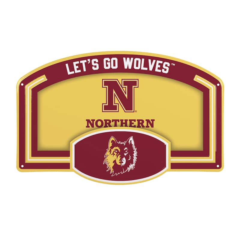 Northern State University Embossed Steel Wall Sign, 11" x 17"