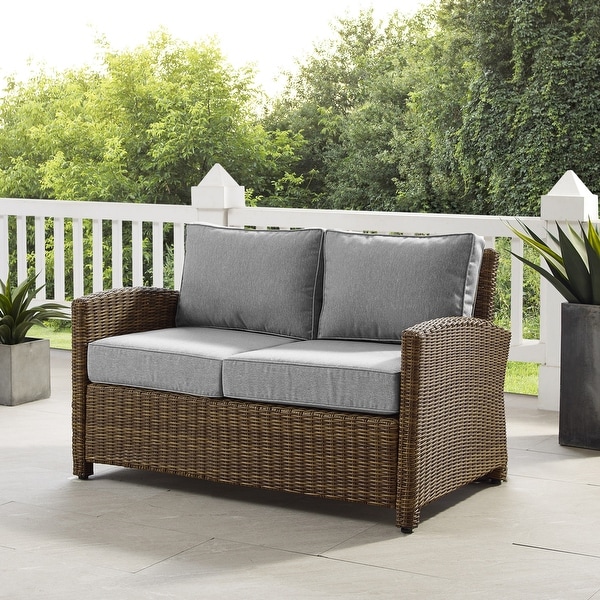 Woven loveseat on sale