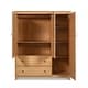 preview thumbnail 17 of 21, Grain Wood Furniture Shaker Wood 3-door Armoire - 60x72x22