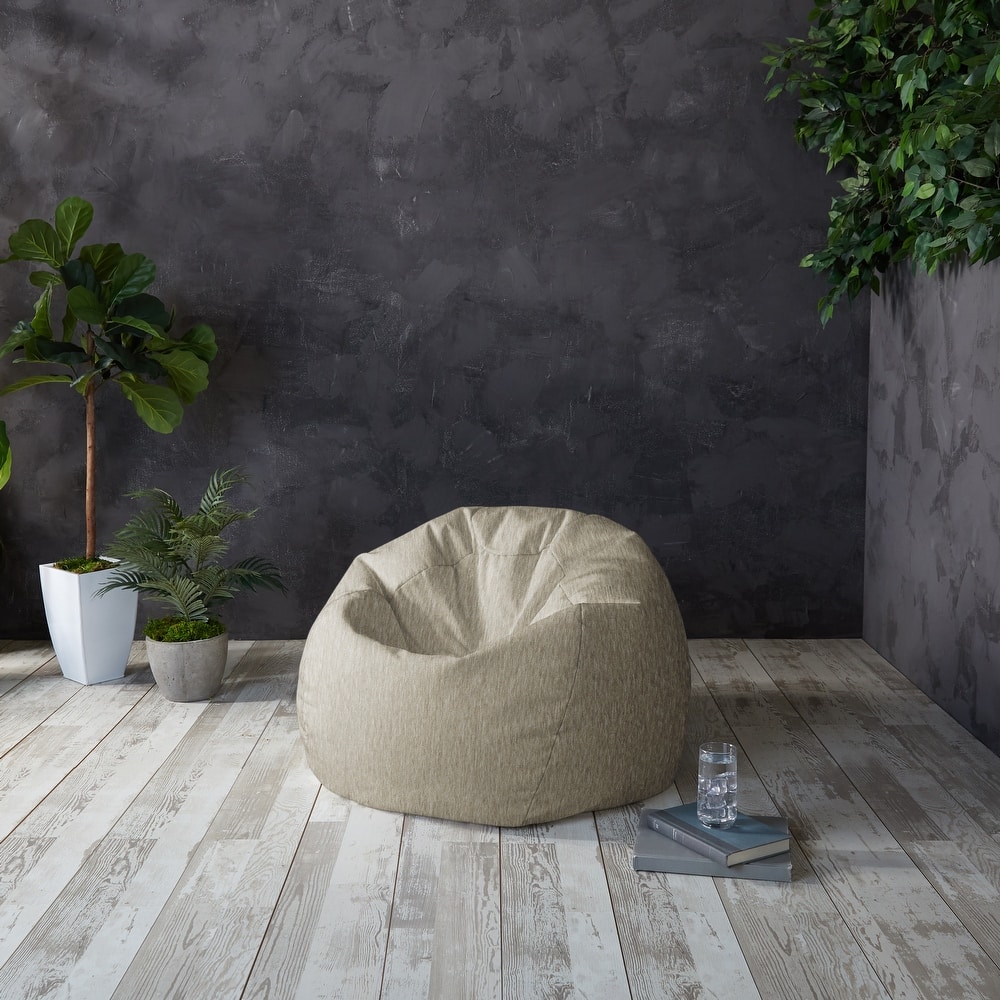 Sorra Home Indoor Textured Bean Bag - 30 in x 30 in x 20 in