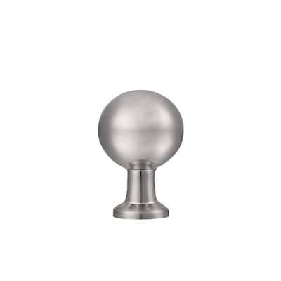 Utopia Alley Lyon Cabinet Ring Pull Knob -Brushed Nickel Drawer Pull Knobs 0.87"