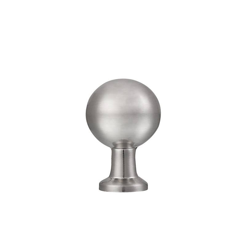 Utopia Alley Lyon Cabinet Ring Pull Knob -Brushed Nickel Drawer Pull Knobs 0.87" - 25 pack - Brushed Nickel
