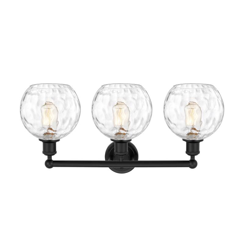 Innovations Lighting Athens Water Glass - 3 Light 26" Bath Vanity Light
