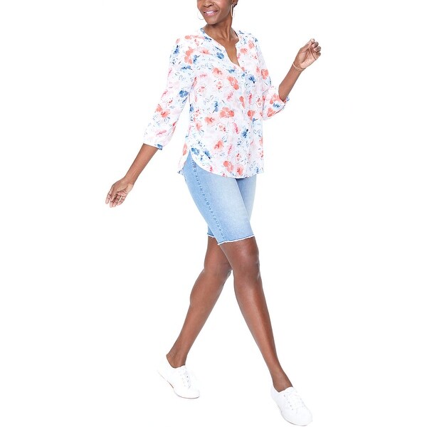 Nydj Pintuck Blouse