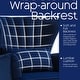 preview thumbnail 35 of 65, HOMYKA Modern Wingback Arm Chair Upholstered Accent Chair Set of 2