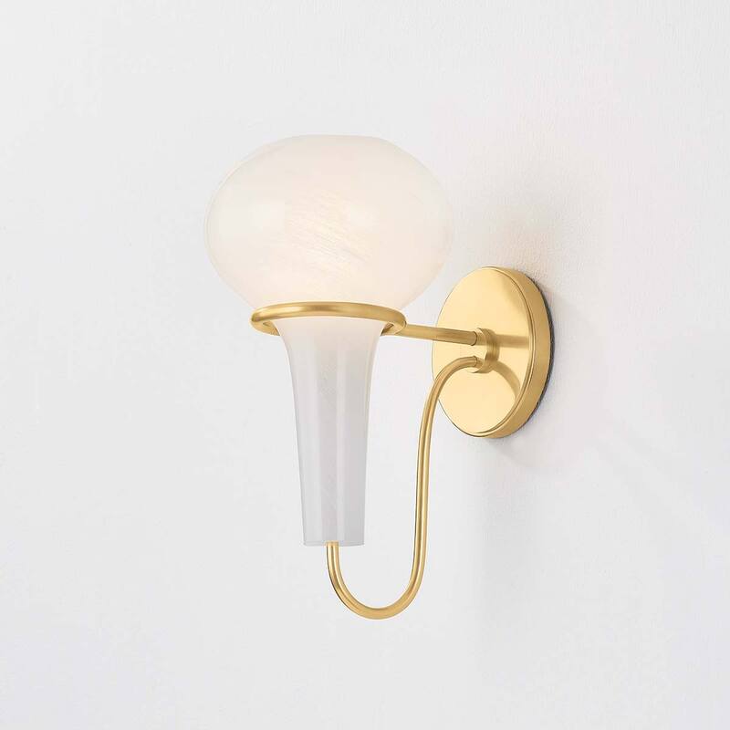 Hudson Valley Lighting 5813 Adams corner 13" Tall Wall Sconce