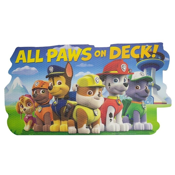 paw patrol foam puzzle