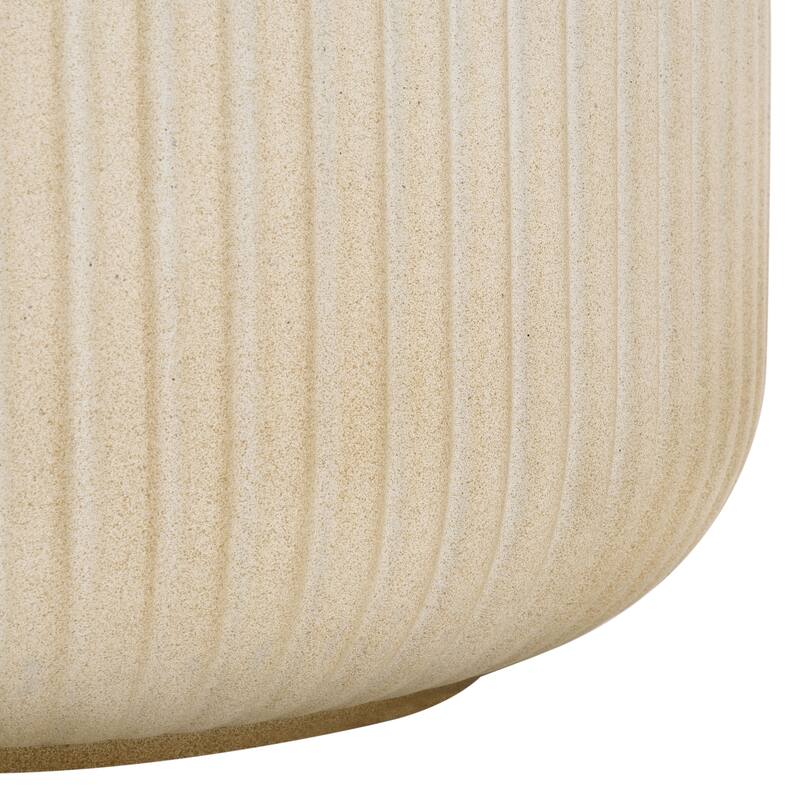 SAFAVIEH Outdoor Living Lucca Planter Pot [SET of 2] - 18"W x 18"D x 15"H