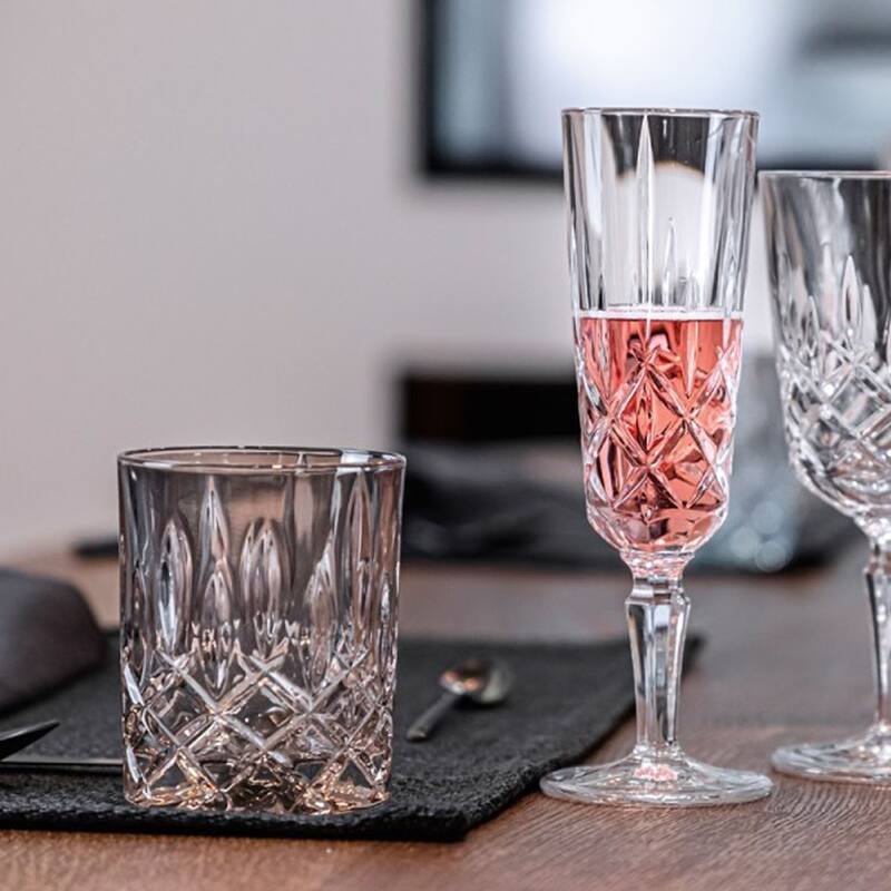 Nachtmann Set of 2 Noblesse Fine Glass Whiskey Tumblers