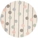 preview thumbnail 7 of 12, SAFAVIEH Handmade Kids Yasmeen Dotted Stripe Wool Rug