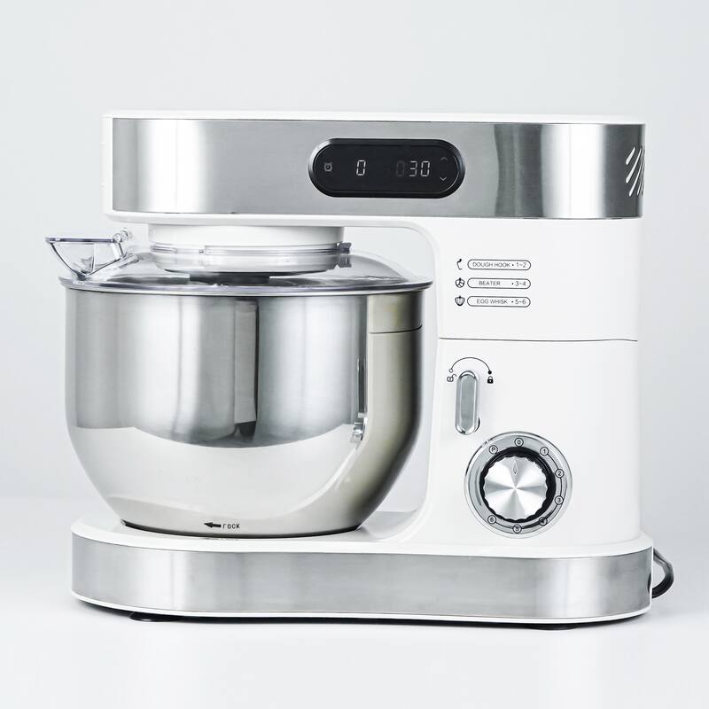 5.5-Quart Modern 6 Speeds Tilt-Head Kitchen Stand Mixer