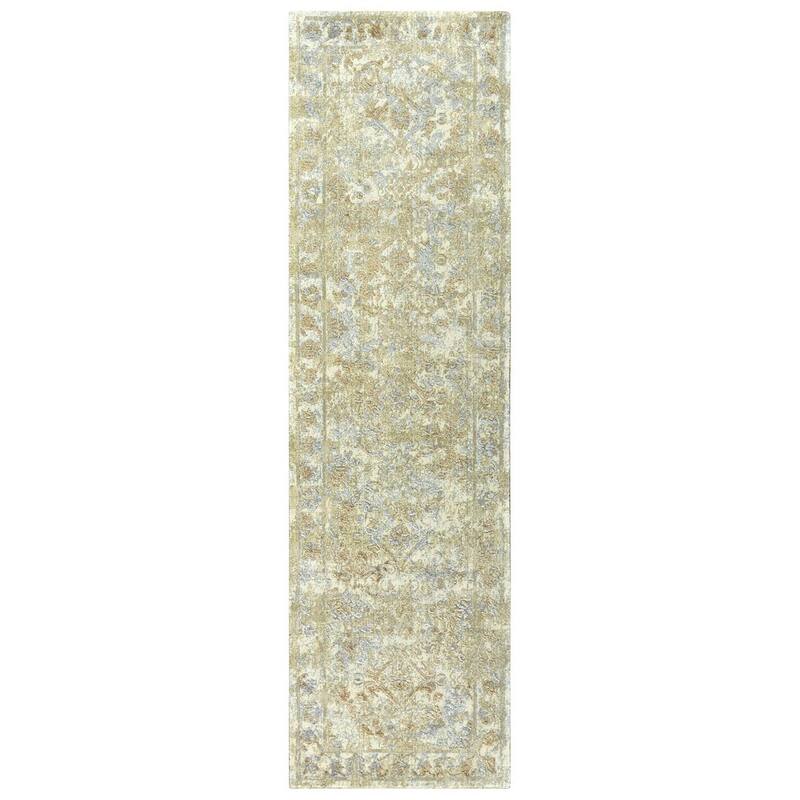 Alora Decor Radiant Modern Classic rug - 2'6" x 8' - Beige/Natural