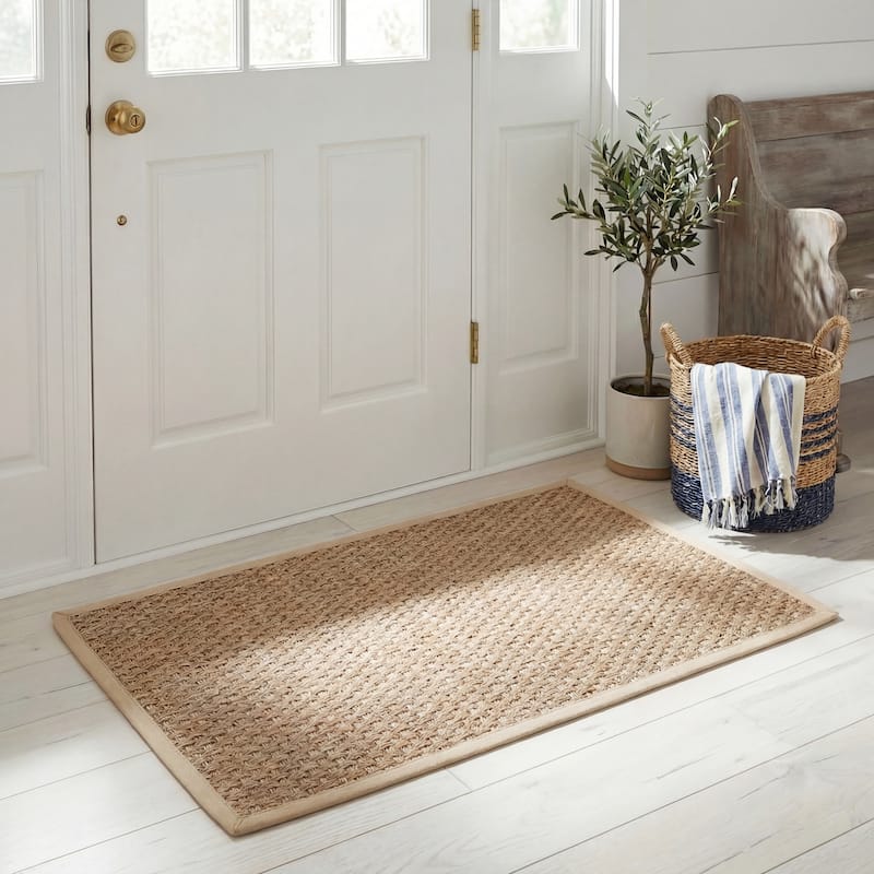 SAFAVIEH Natural Fiber Zymryd Basketweave Seagrass Rug