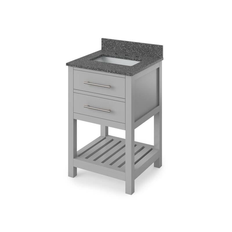 Jeffrey Alexander VKITWAV24R-MARBLE Wavecrest II 24" Free Standing
