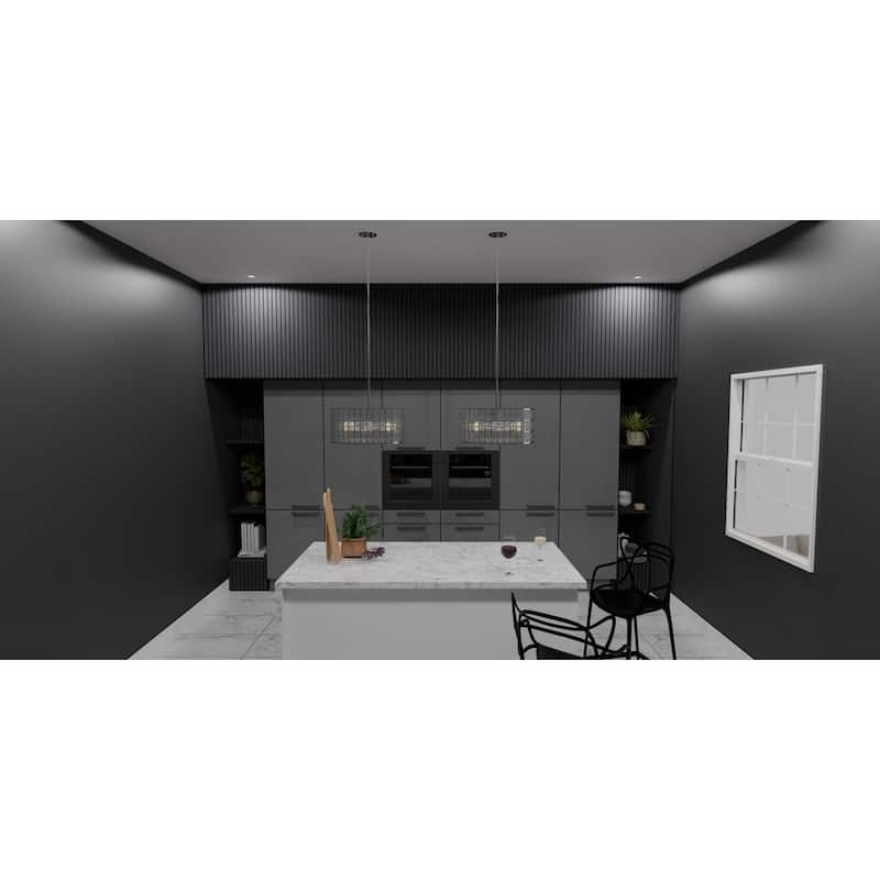 Gibson 4-Light Polished Chrome Pendant Light
