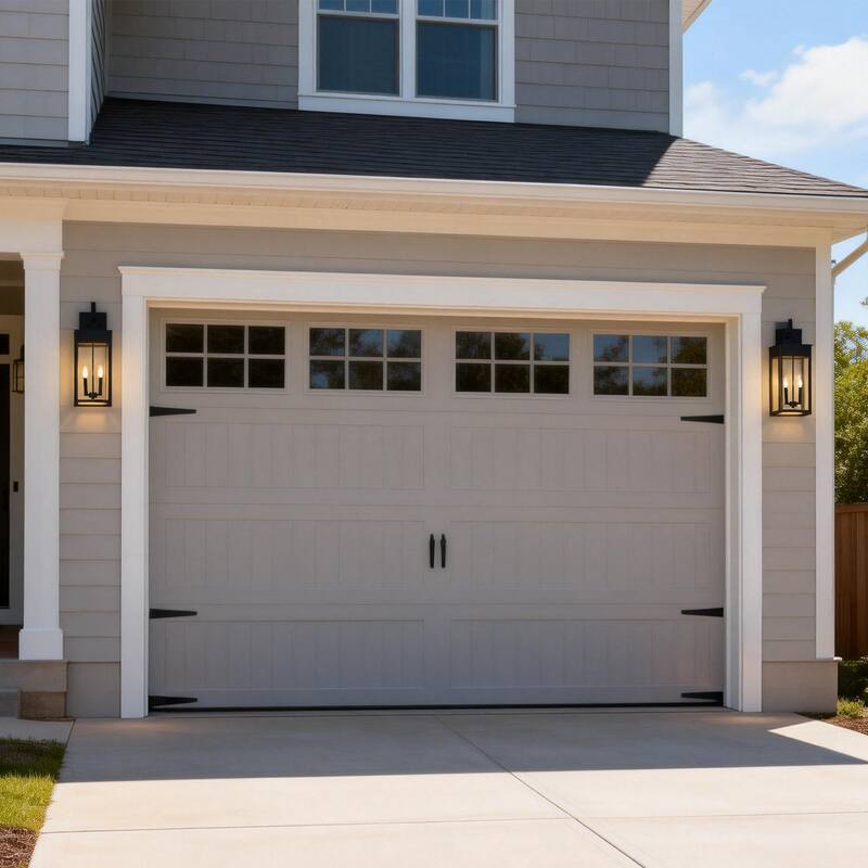 Oil Rubbed Bronze Outdoor Hardwired Wall Lantern Sconce - 2 Variants (20in 1-Light/24in c), Clear Glass, Wet Rated